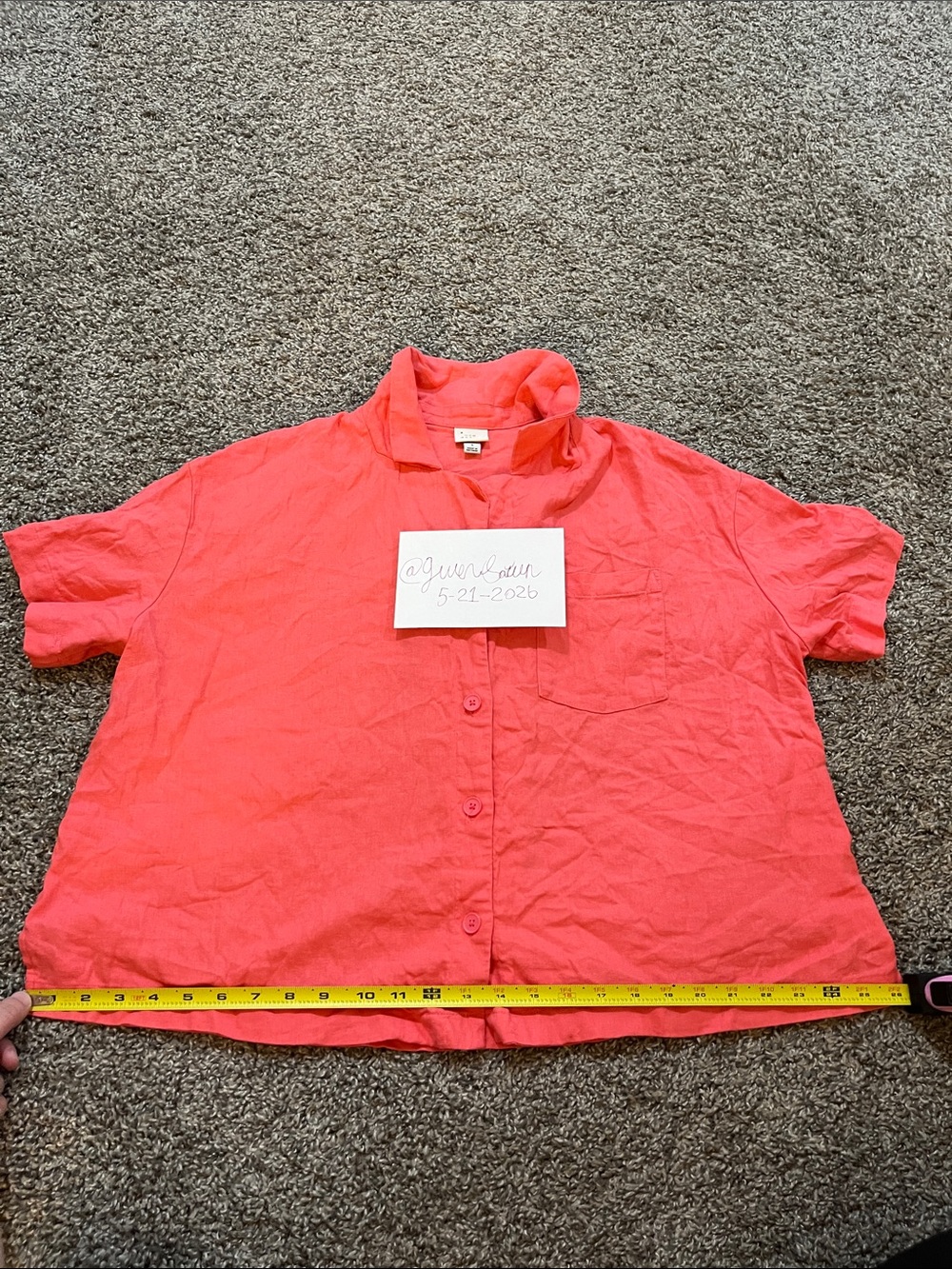 Pink Linen Set - Picture 9 of 9